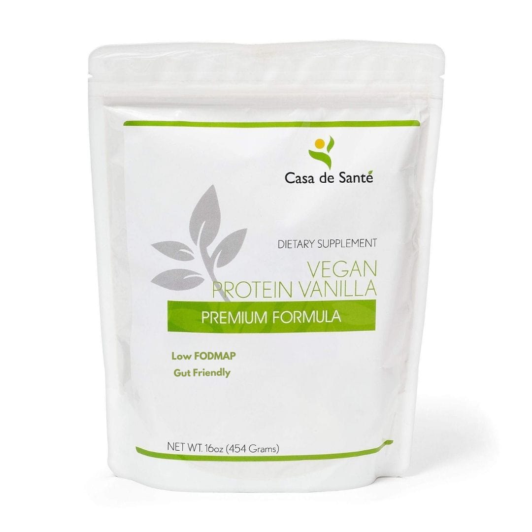 Vegan Protein Vanilla MD PhD Formulated Gut Friendly Low FODMAP - Trending Wellness Store