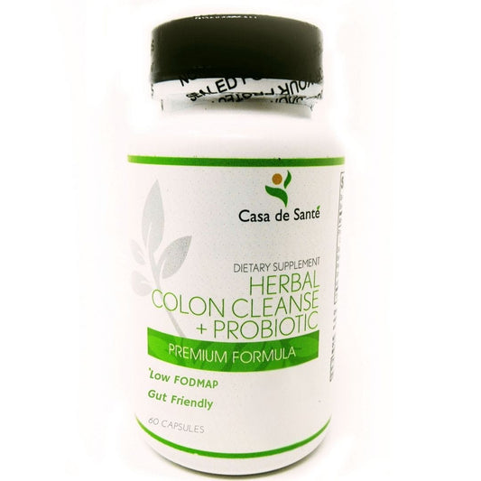 Herbal Colon Cleanse + Probiotics MD PhD Formulated Gut Friendly Low FODMAP - Trending Wellness Store