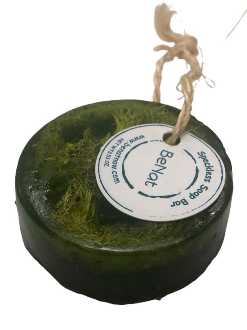 Speckless Soap Bar. Chia, Lemon, Parsley, and Coconut Oil. - Trending Wellness Store