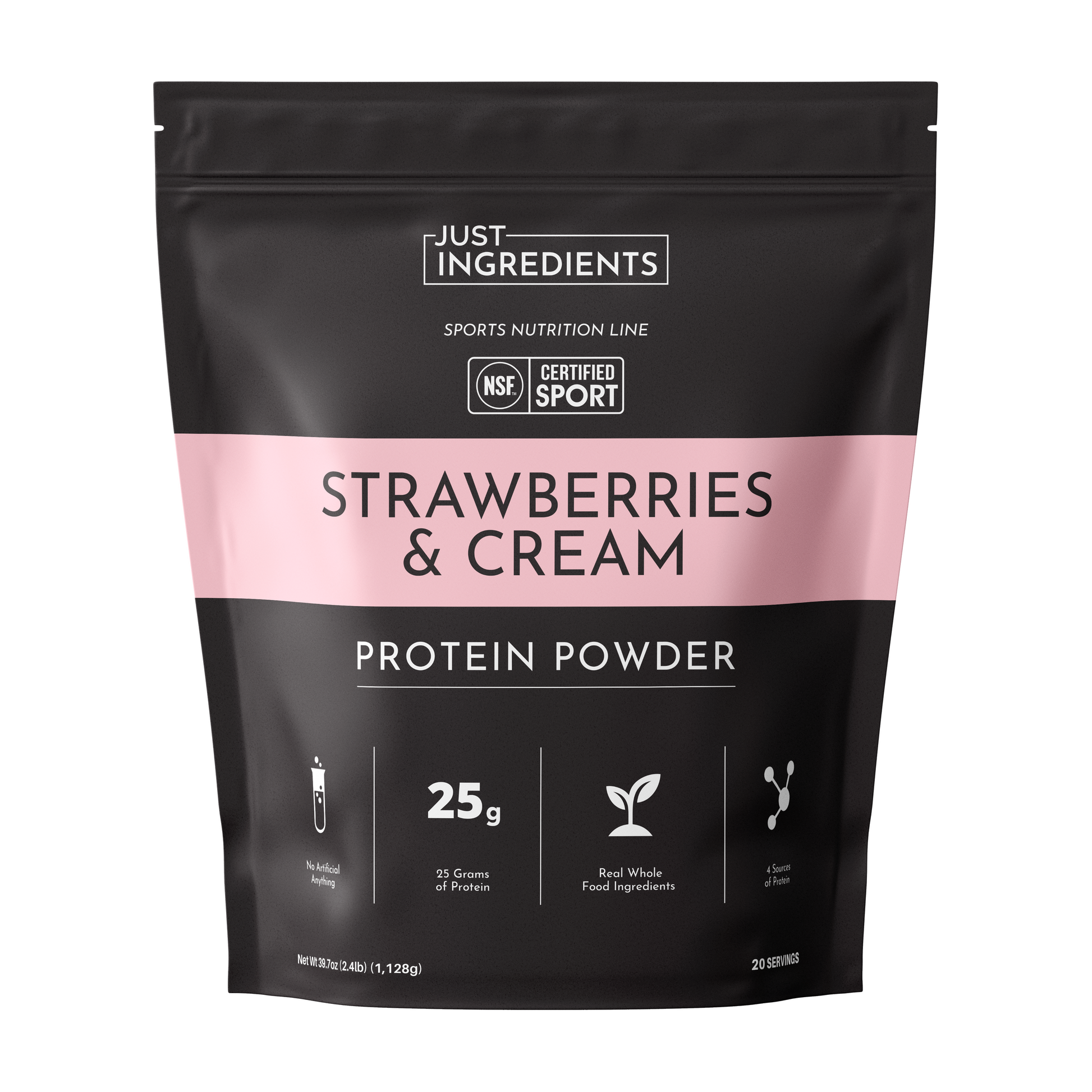 Strawberries and Cream Protein Powder - NSF - Trending Wellness Store