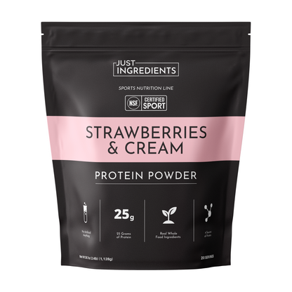 Strawberries and Cream Protein Powder - NSF - Trending Wellness Store