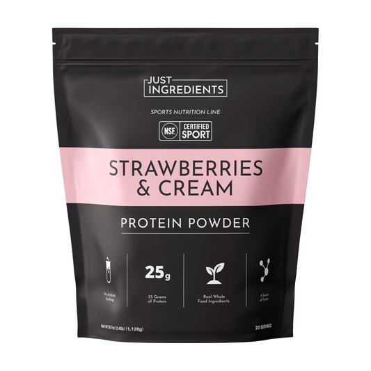Strawberries and Cream Protein Powder - NSF - Trending Wellness Store
