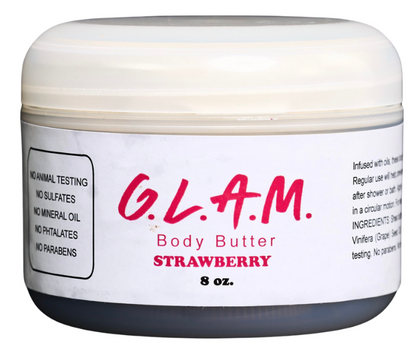 Strawberry Body Butter (8oz.) - Trending Wellness Store