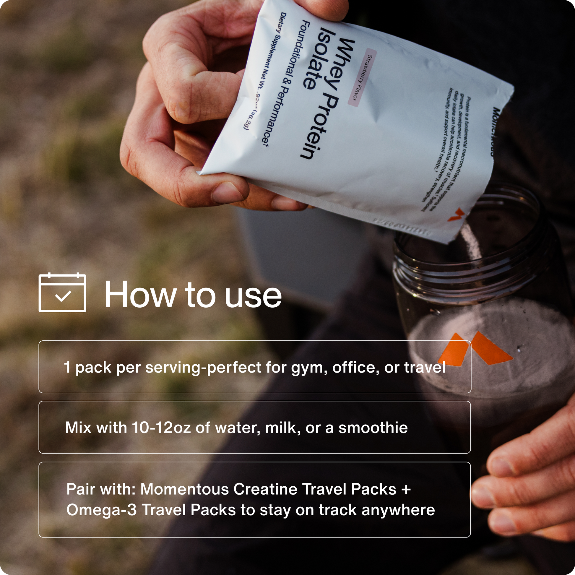 Grass-Fed Whey Protein 10-Travel Packs - Trending Wellness Store