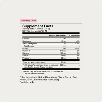 Grass-Fed Whey Protein 10-Travel Packs - Trending Wellness Store