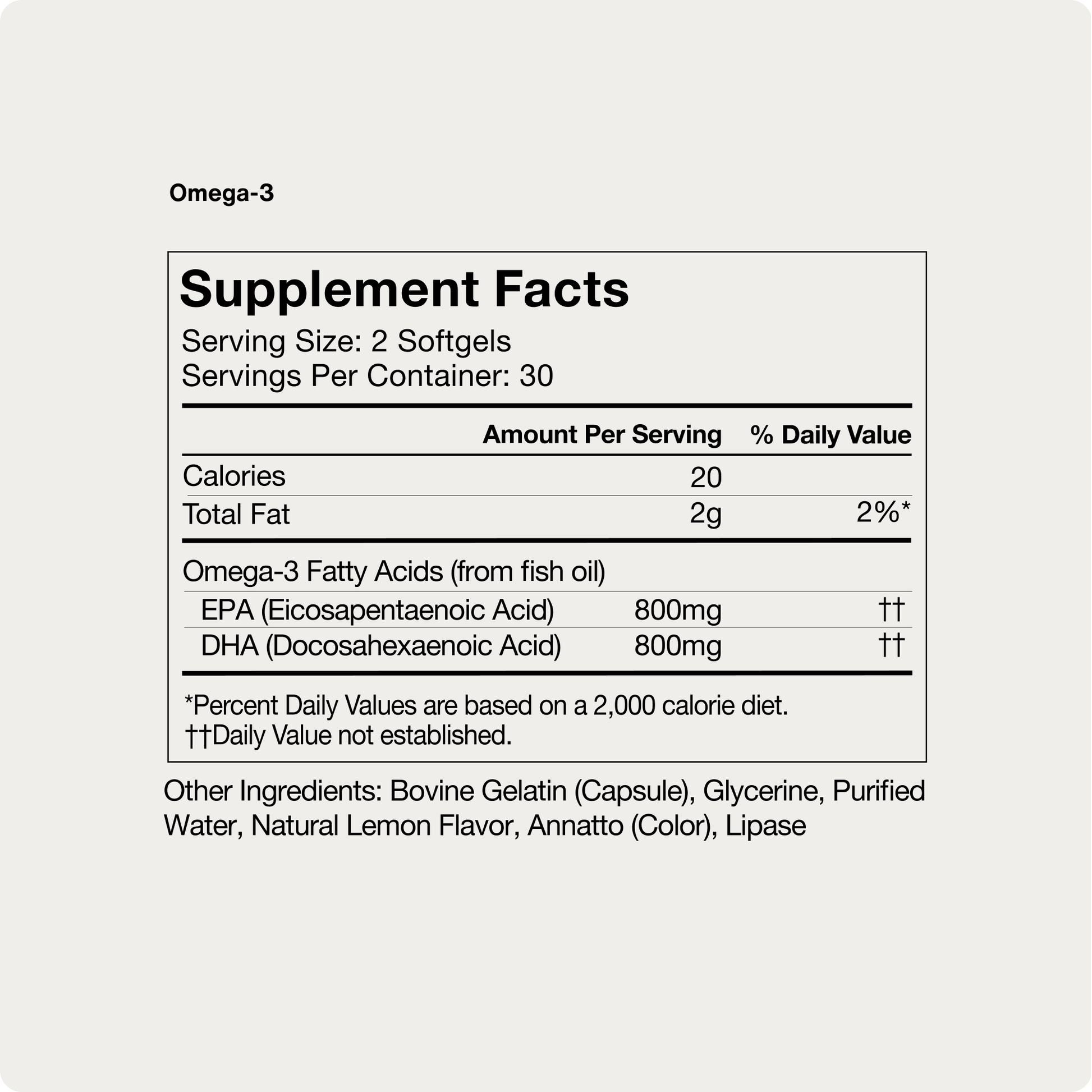 Omega-3 - Trending Wellness Store