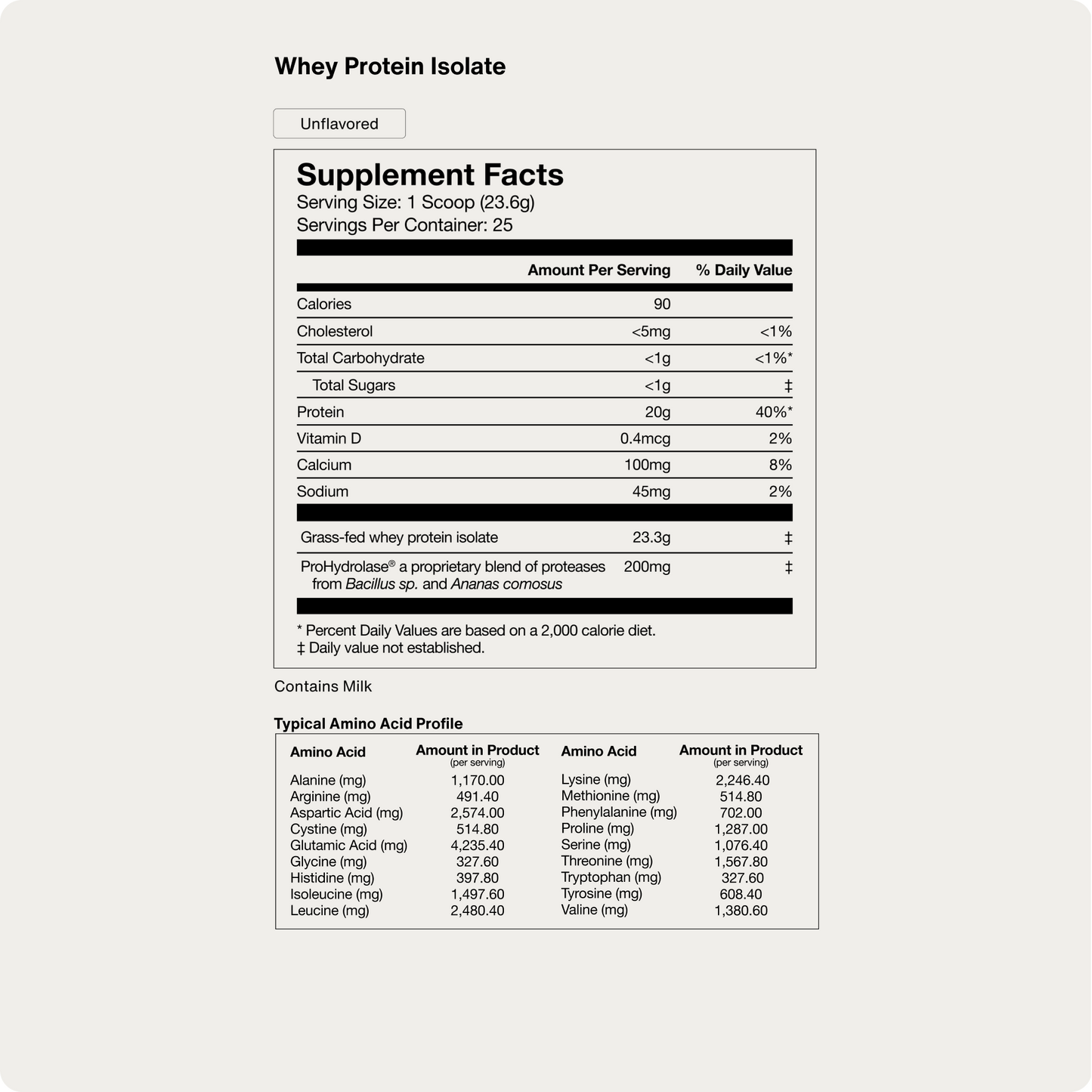 Grass-Fed Whey Protein Isolate Powder - Trending Wellness Store
