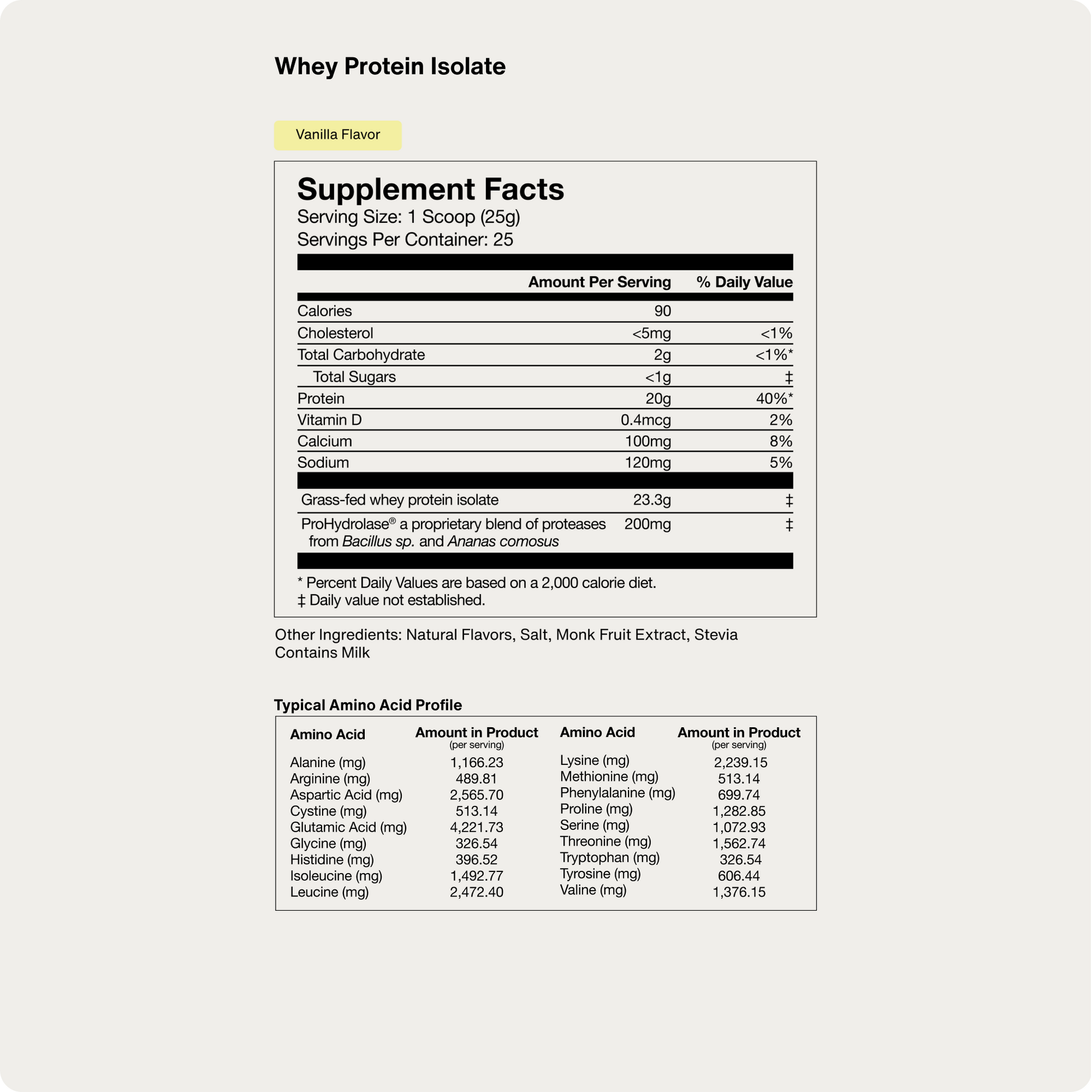Grass-Fed Whey Protein Isolate Powder - Trending Wellness Store