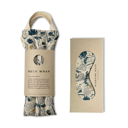 Eye Mask + Neck Wrap Bundle - Wander Field - Trending Wellness Store