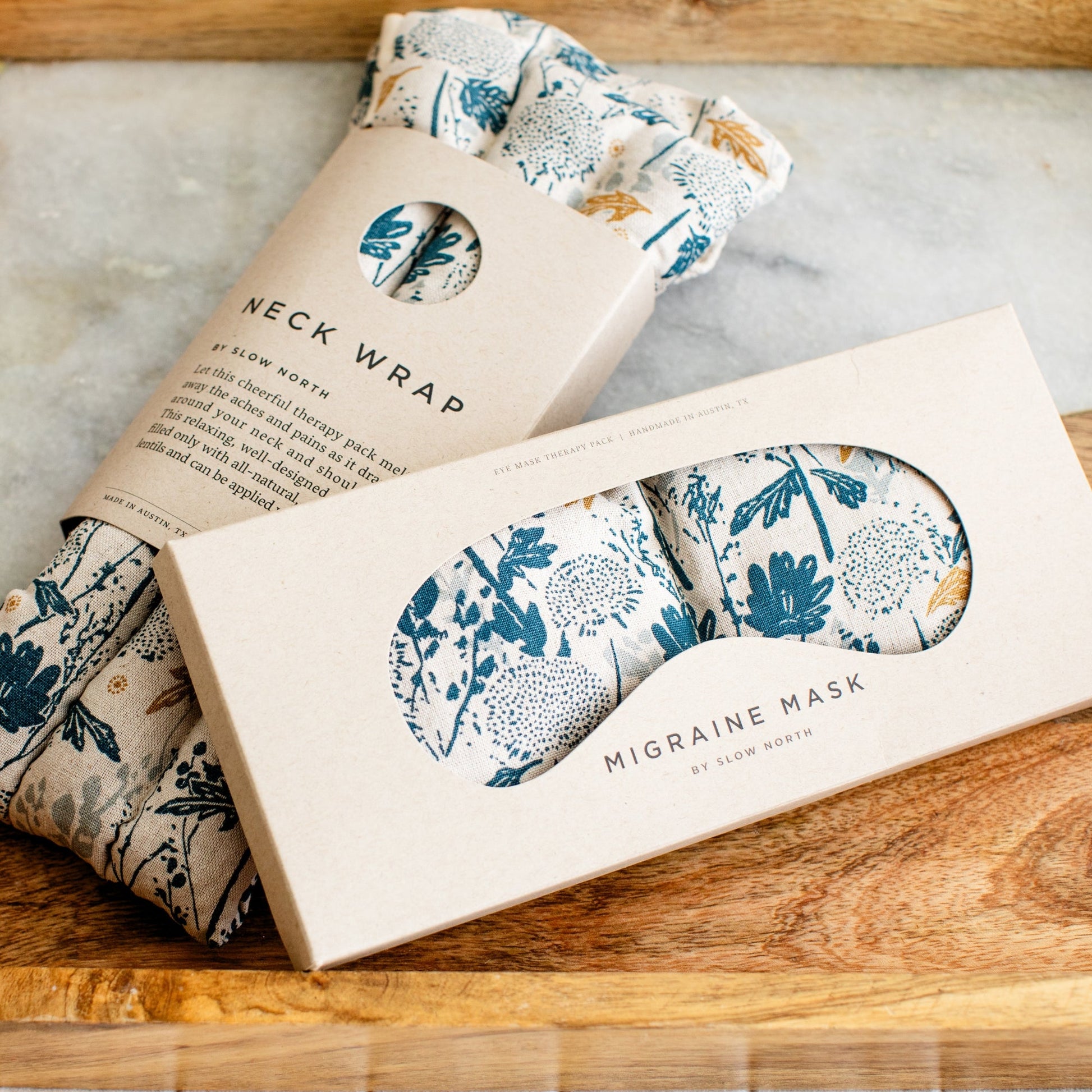 Eye Mask + Neck Wrap Bundle - Wander Field - Trending Wellness Store