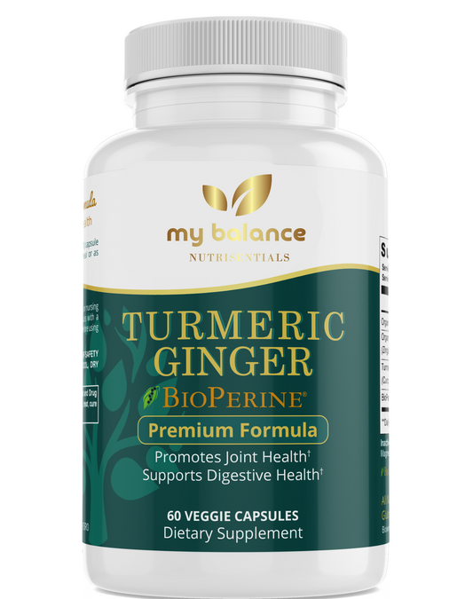 Turmeric With Ginger 650Mg - Trending Wellness Store