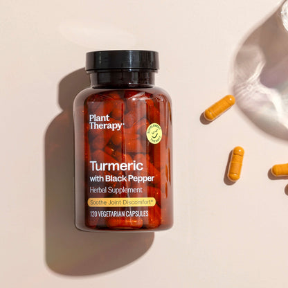 Turmeric with Black Pepper Herbal Supplement - 120 Capsules - Trending Wellness Store