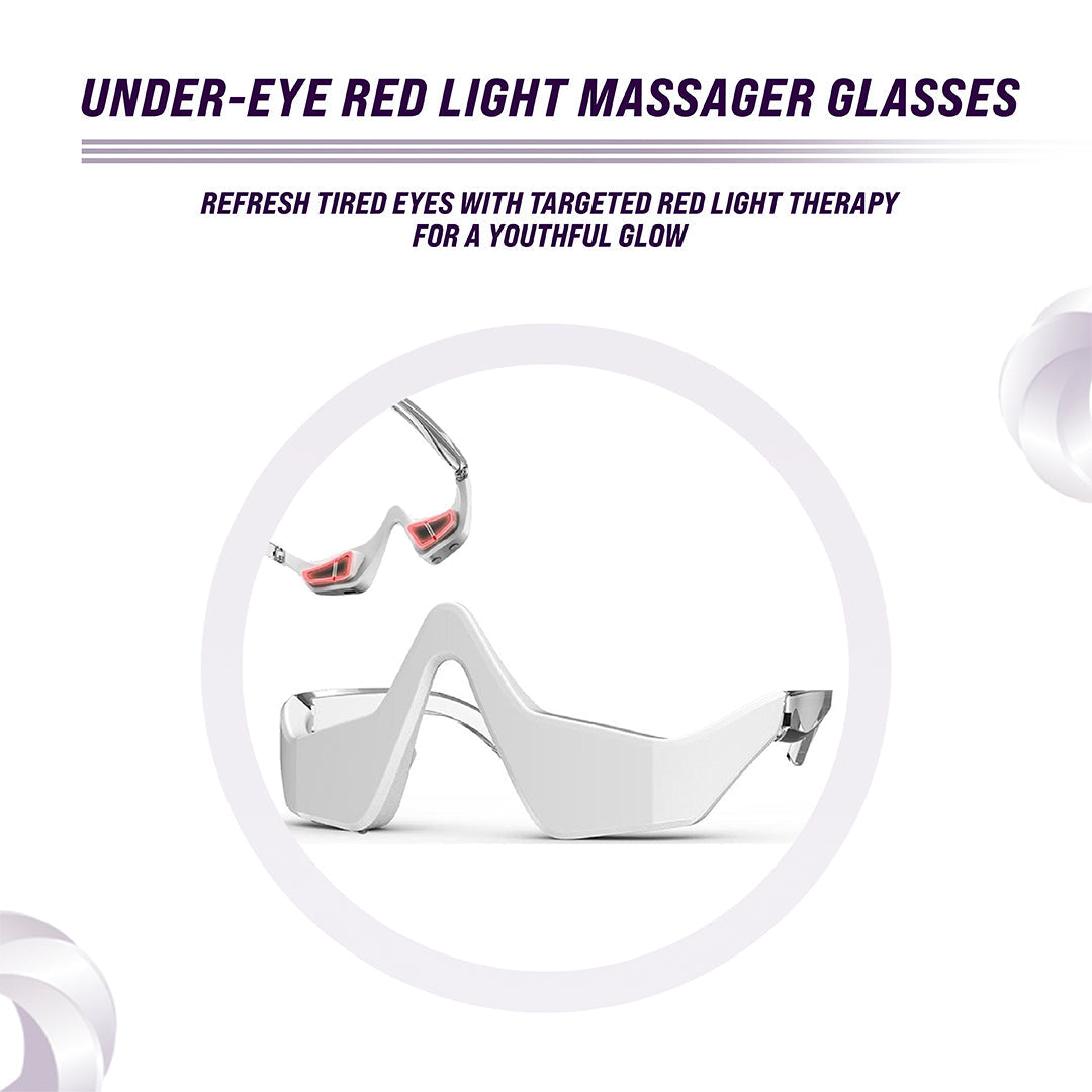 Under-Eye Red Light Therapy Skin Care Massager - Trending Wellness Store