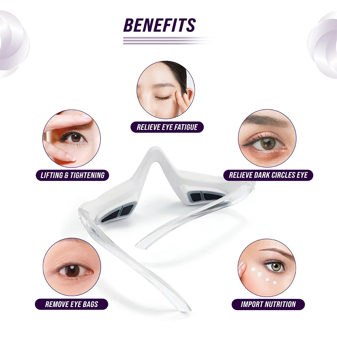 Under-Eye Red Light Therapy Skin Care Massager - Trending Wellness Store