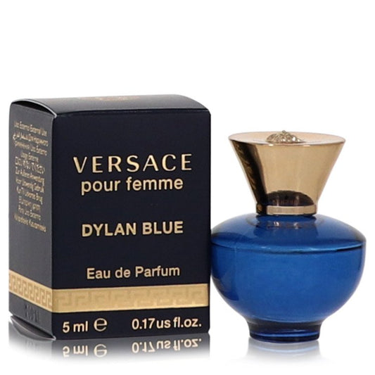 Versace Pour Femme Dylan Blue by Versace Mini EDP .17 oz for Women - Trending Wellness Store