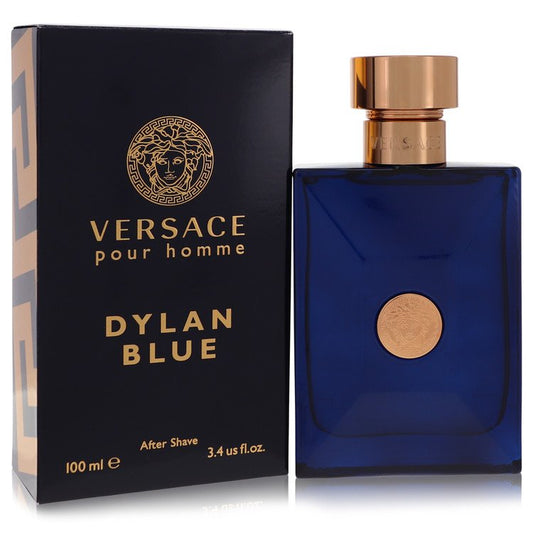 Versace Pour Homme Dylan Blue by Versace After Shave Lotion 3.4 oz for Men - Trending Wellness Store