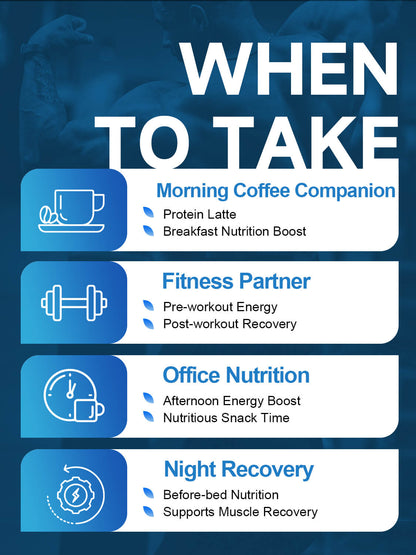 Vanilla Protein Powder, Whey Protein Isolate, 26G Protein/Serving, 1.1LB - Trending Wellness Store