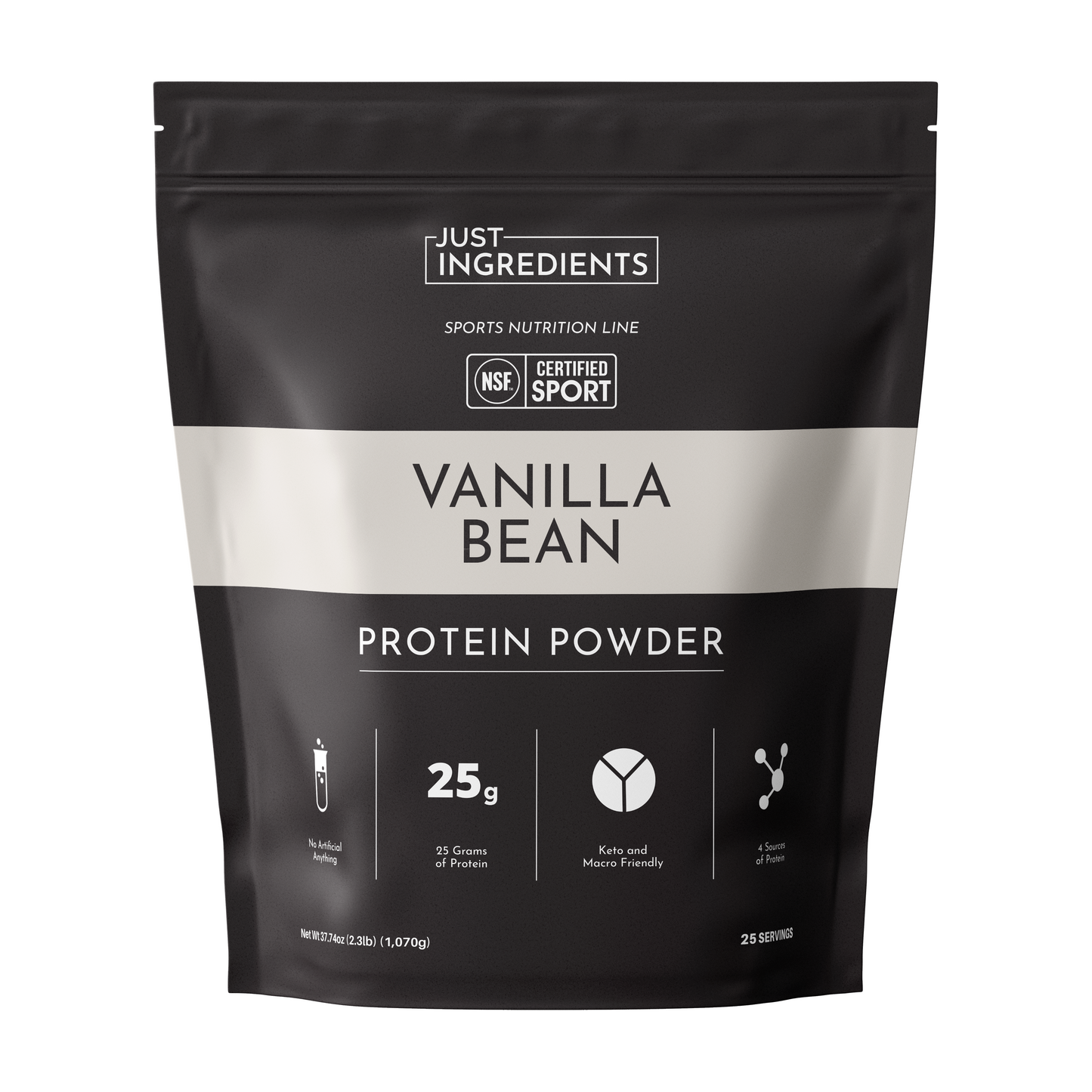 Vanilla Bean Protein Powder - NSF - Trending Wellness Store