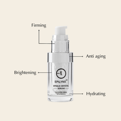 Vegan EpiSilk, Crystal Wrinkle Smoothing Face Serum - Intense Brightening and Firming Wrinkle Fix for Sensitive Skin - Trending Wellness Store