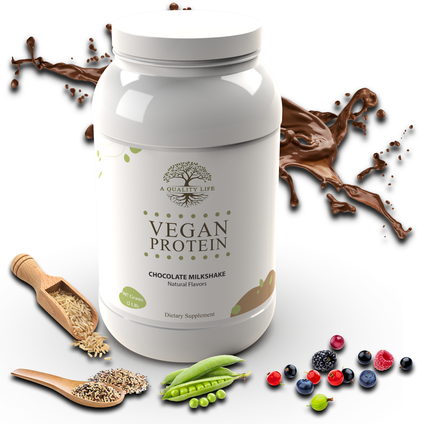 Vegan Protein Chocolate Milkshake - Trending Wellness Store