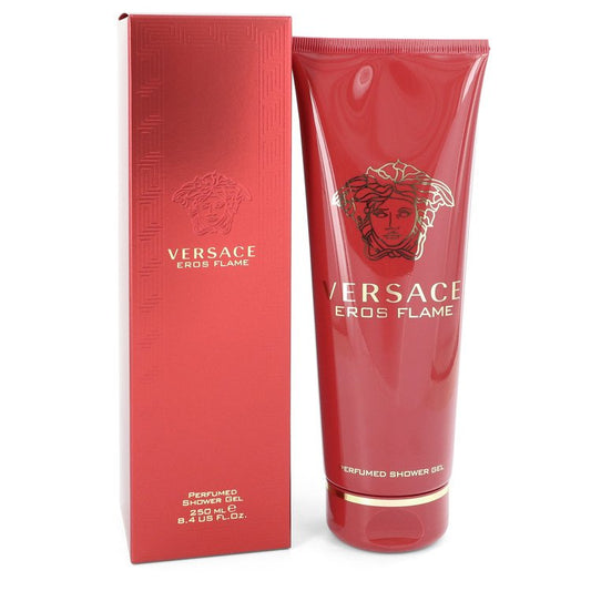 Versace Eros Flame by Versace Shower Gel 8.4 oz  for Men - Trending Wellness Store