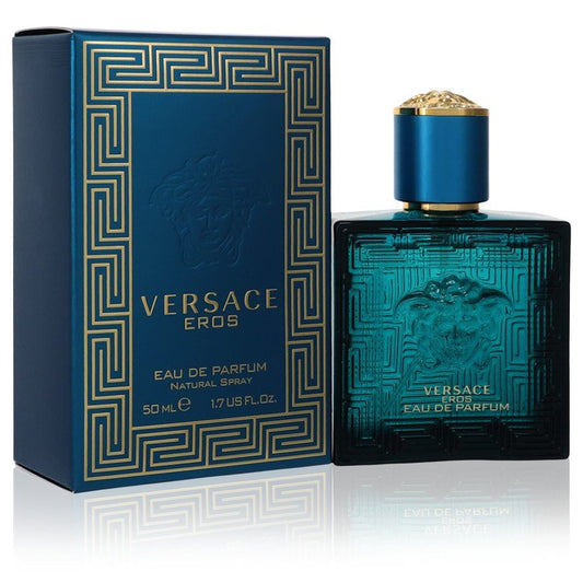 Versace Eros by Versace Eau De Parfum Spray 1.7 oz for Men - Trending Wellness Store