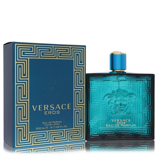 Versace Eros by Versace Eau De Parfum Spray 6.8 oz for Men - Trending Wellness Store