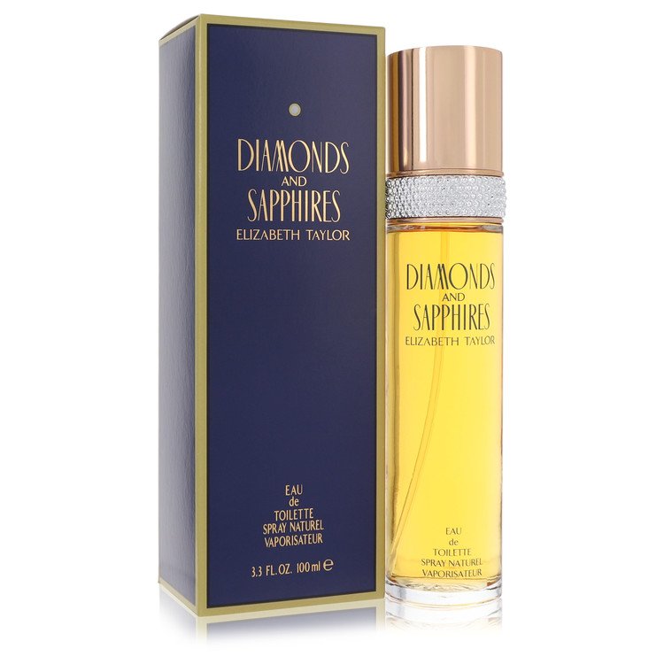 DIAMONDS & Sapphires by Elizabeth Taylor Eau De Toilette Spray 1.7 oz for Women - Trending Wellness Store