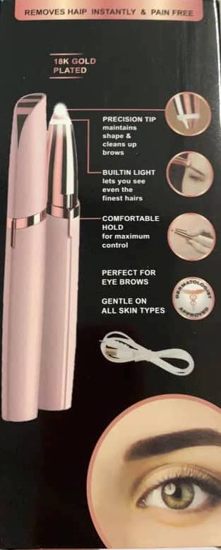 Rechargeable Eyebrow Hair Remover - Trending Wellness Store