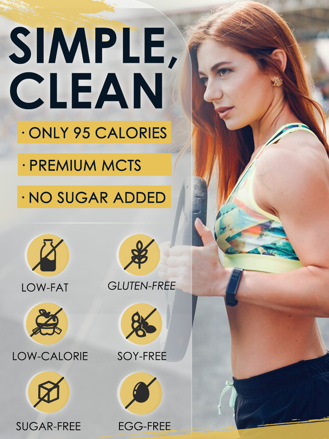 Whey Isolate Protein Powder, 25g Protein/Serving, 1.1 LB - Trending Wellness Store