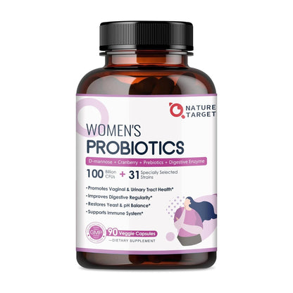 Women’s Gut Health Probiotics, 100 Billion CFUs - Trending Wellness Store