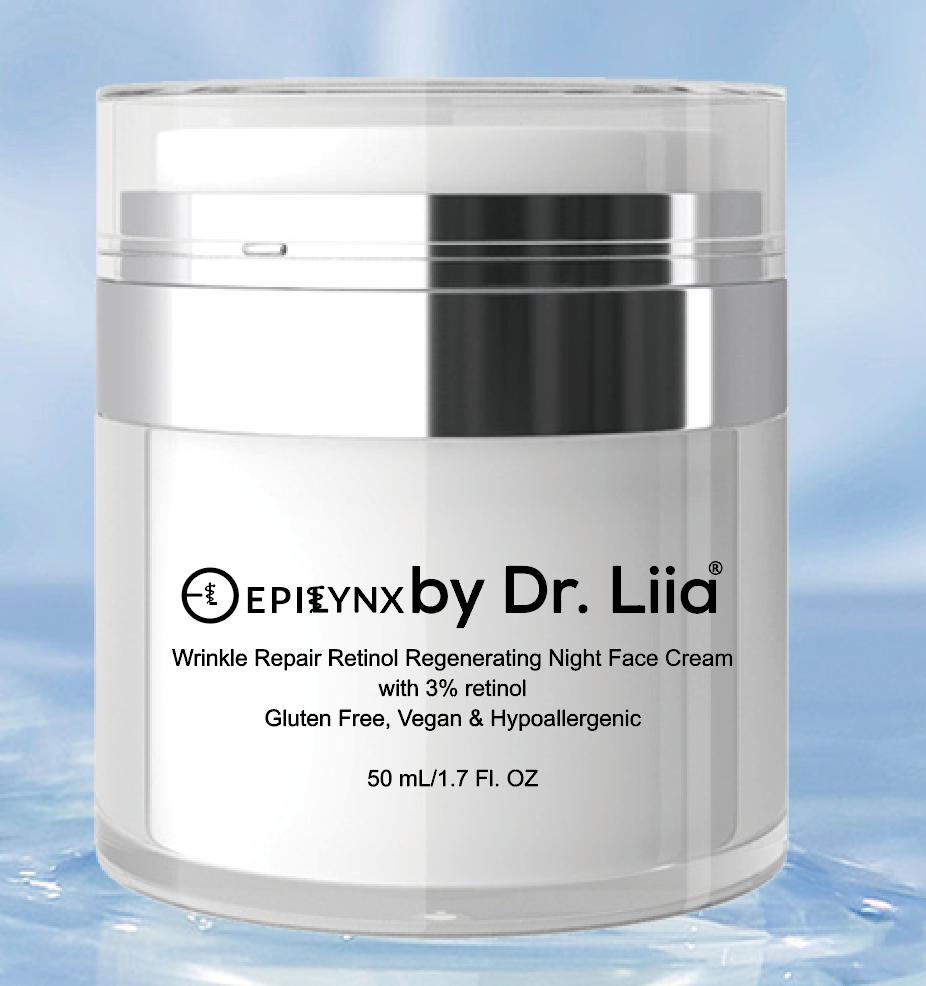 Wrinkle Repair Retinol Regenerating Night Face Cream with 3% Retinol - Trending Wellness Store