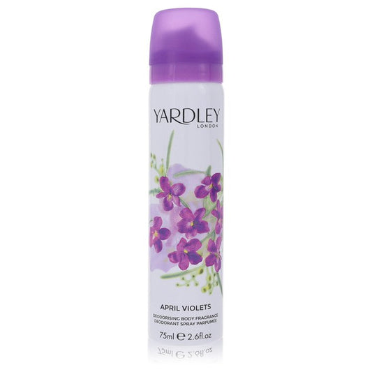 April Violets by Yardley London Body Spray 2.6 oz for Women - Trending Wellness Store