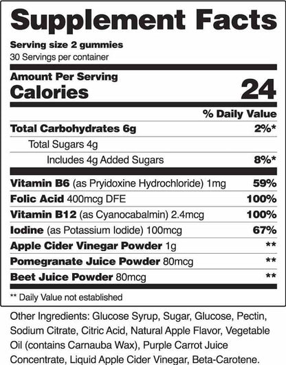 Apple Cider Vinegar Gummies - 6 Month Supply - Trending Wellness Store