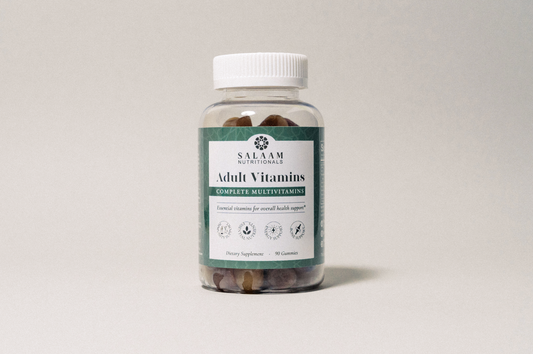 Halal Adult Multivitamin Gummies - Complete Nutrition with Essential Vitamins - 90 Count - Trending Wellness Store