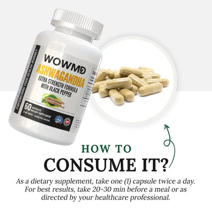 Ashwagandha Extra Strength Formula - Trending Wellness Store