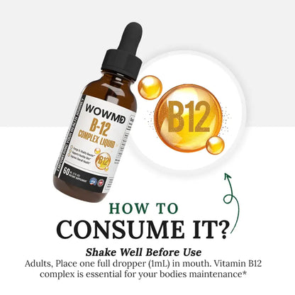 B-12 Complex Liquid - Trending Wellness Store