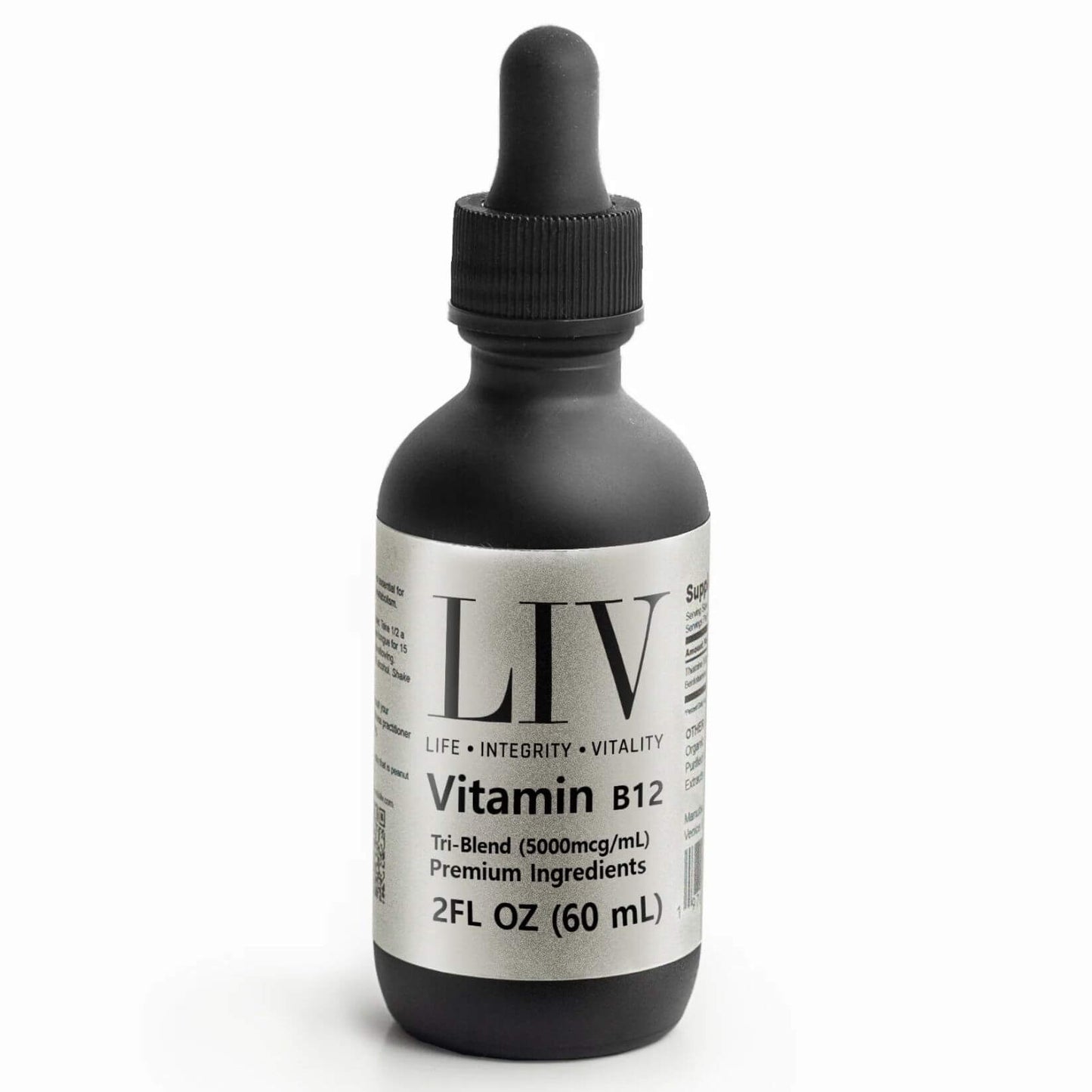 Vitamin B12 Tri-Blend Liquid Energy Booster (5000mcg, 60 servings) - Trending Wellness Store
