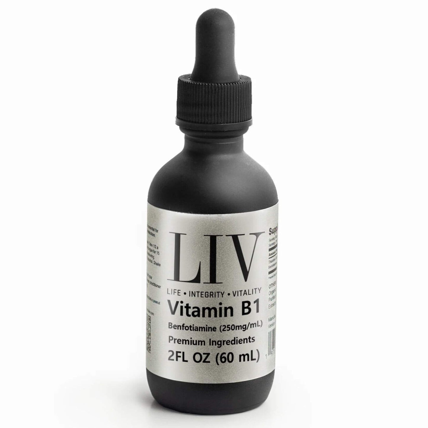Vitamin B1 Thiamine Liquid Metabolic Booster (Benfotiamine 250mg, 60 servings) - Trending Wellness Store