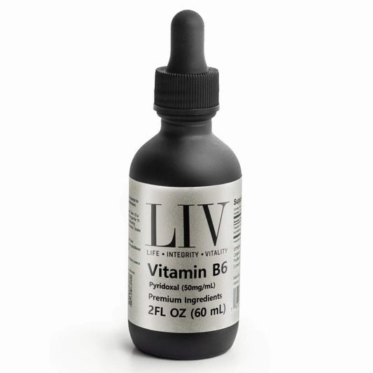 Vitamin B6 Pyridoxal Liquid (5-Phosphate 50mg, 60 servings) - Trending Wellness Store
