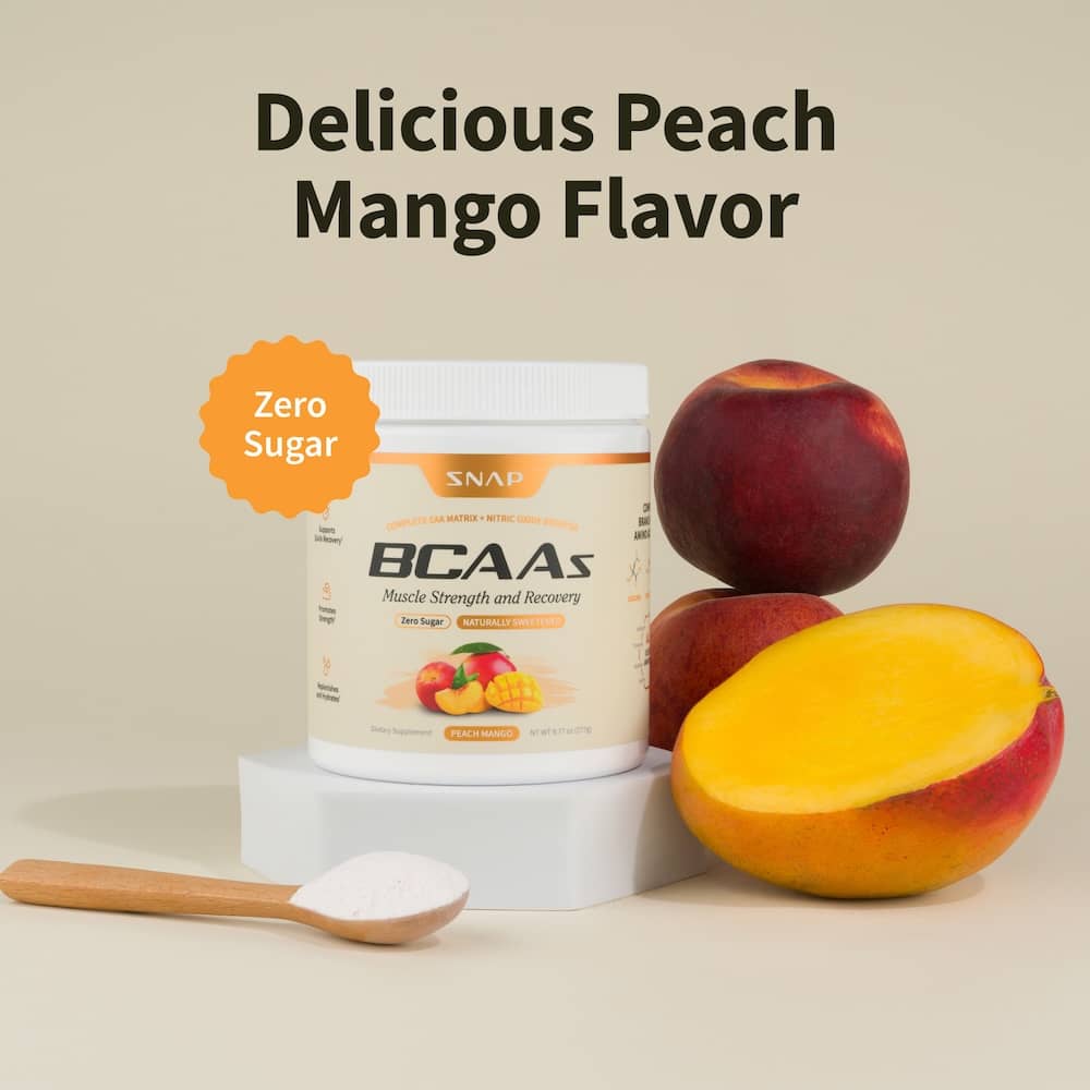 BCAA Powder (Peach Mango Flavor) - Trending Wellness Store