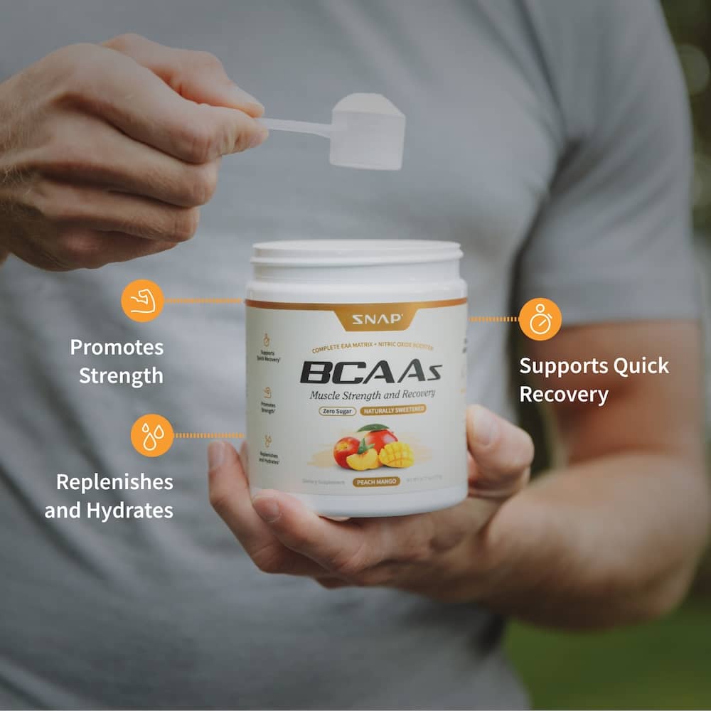 BCAA Powder (Peach Mango Flavor) - Trending Wellness Store