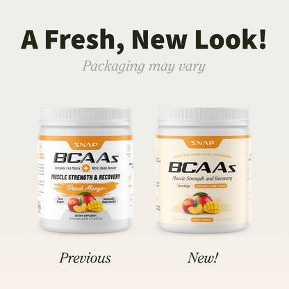 BCAA Powder (Peach Mango Flavor) - Trending Wellness Store