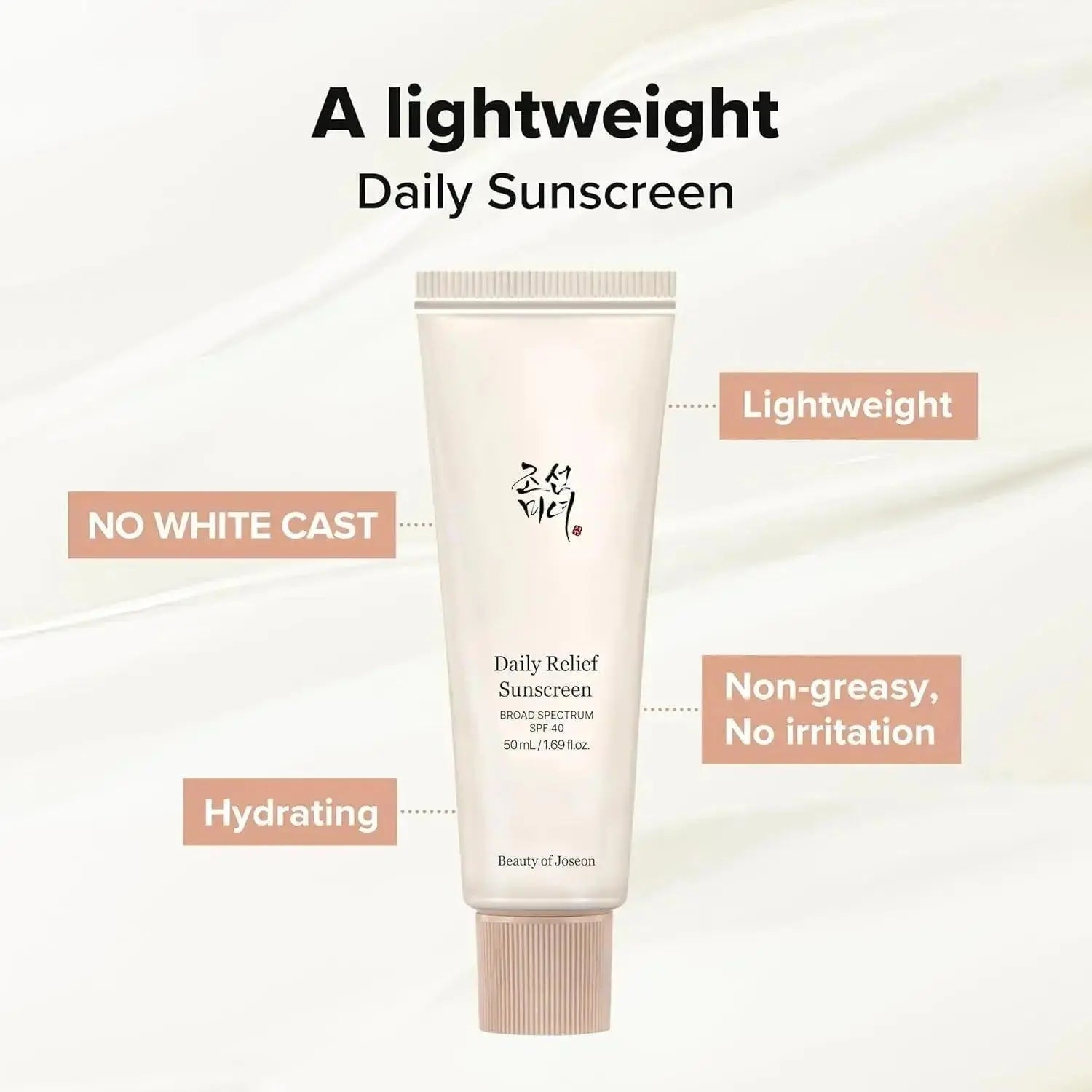 Beauty of Joseon Pack of 3 Rice Probiotics UV Sunscreen SPF50+ PA++++ 50 ml - Facial Sunscreen with Nourishing Rice Extracts, Lightweight for Sensitive Skin - Skincare, Gentle - Trending Wellness Store