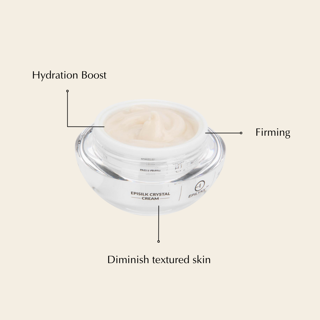 Vegan EpiSilk, Crystal Wrinkle Smoothing Face Cream - Intense Brightening and Firming Wrinkle Fix for Sensitive Skin - Trending Wellness Store