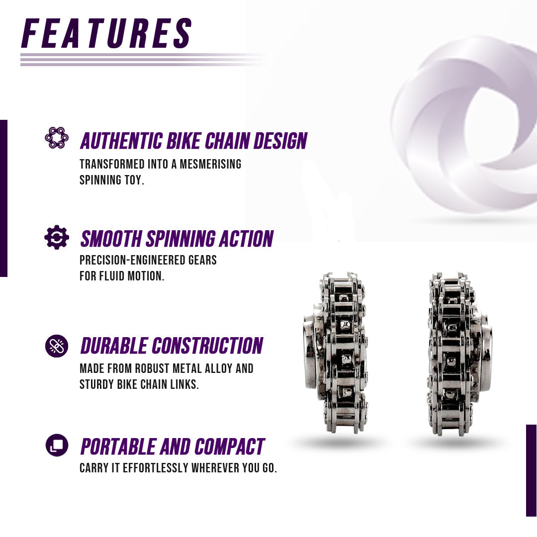 Bike Chain Gear Spinner - Trending Wellness Store