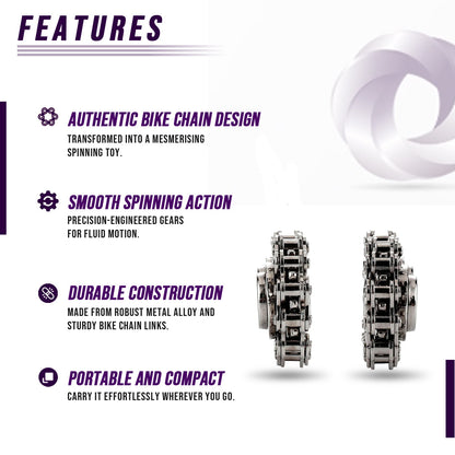 Bike Chain Gear Spinner - Trending Wellness Store