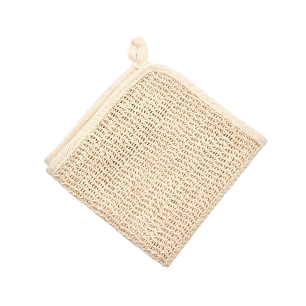 Natural Sisal Washcloth - Gentle Exfoliating Face and Body Cloth - Trending Wellness Store