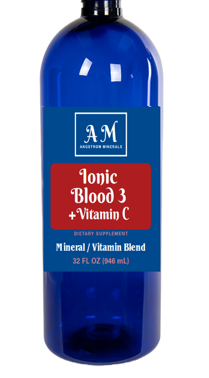 32 oz Blood 3 + Vitamin C Supplement by Angstrom Minerals - Trending Wellness Store