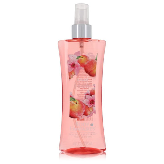 Body Fantasies Signature Sugar Peach by Parfums De Coeur Body Spray 8 oz for Women - Trending Wellness Store